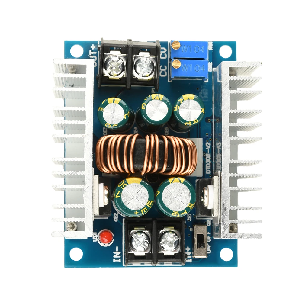300W 20A DC-DC Buck Converter Step Down Module Constant Current LED Driver Power Step Down Voltage Module Electrolytic Capacitor