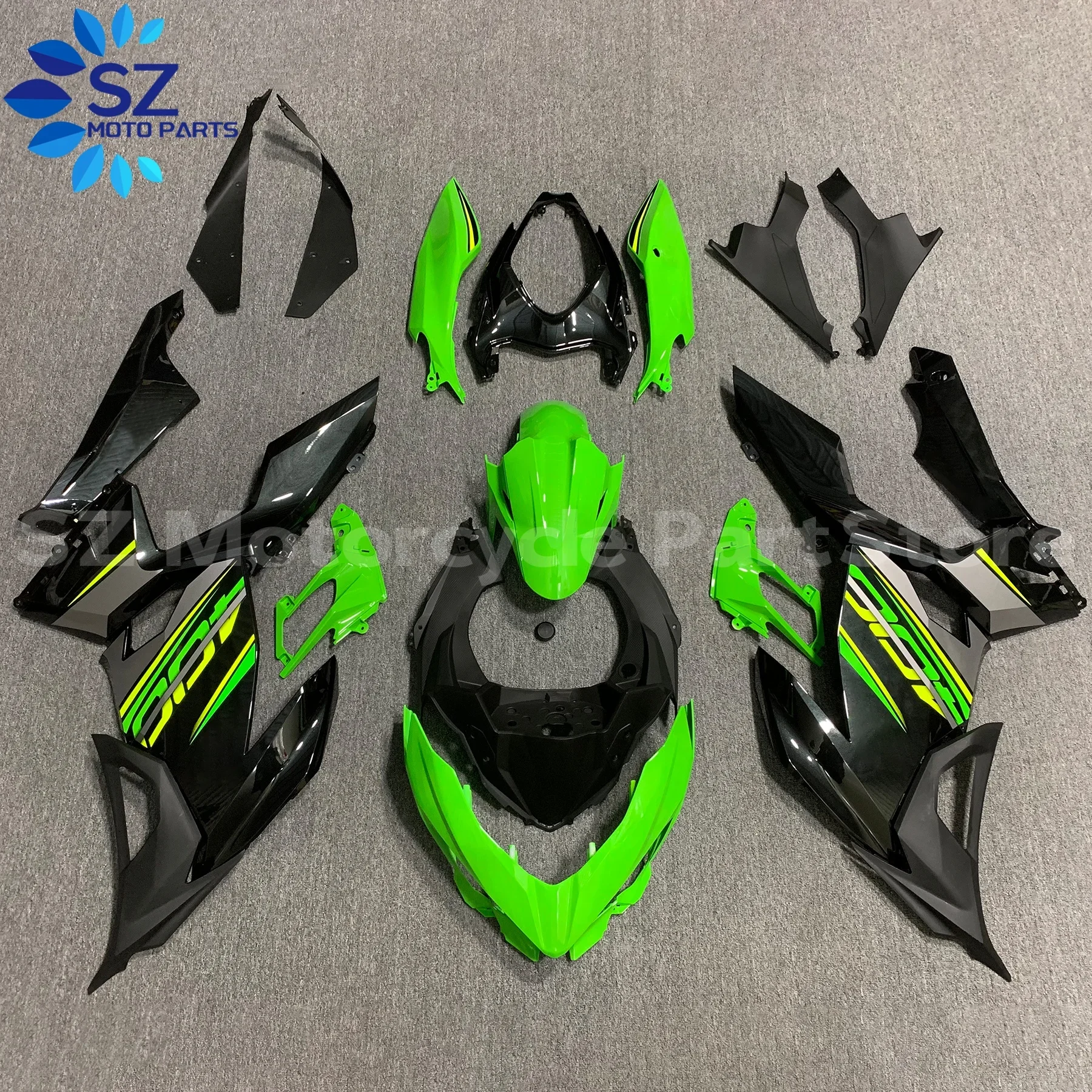 

Motorcycle fairing fit for Ninja 400 18 19 2021 22 23 ZX400 EX400 2018 2019 2020 2021 2022 2023 Fairing Colorful