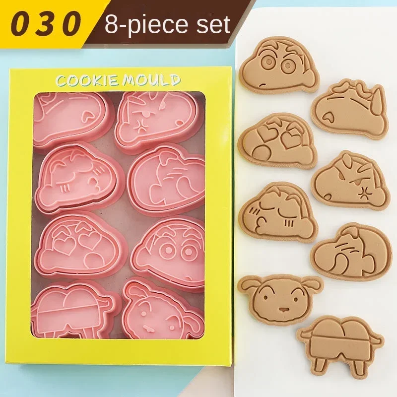 Crayon Shin-chan Cookie Cutter stampo Anime fai da te fatto a mano torta fondente cottura torta al cioccolato strumento resina argilla polimerica