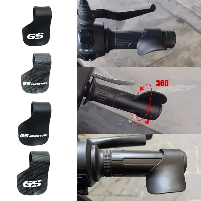 2pcs Motorcycle Accelerator Booster Non-Slip Handle Control Assist Grip Handlebar Labor Saver Tools Motor Assist Boosters Clip