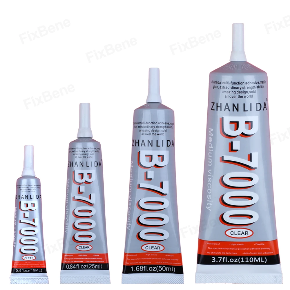 1 قطعة B7000 الدقة الغراء للبلاستيك نموذج الحرفية هواية زهرة الخشب النسيج القماش سوبر لاصق بنة ABS حجر السندات #5