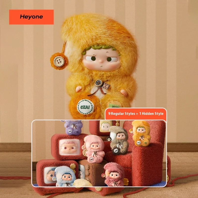 

Heyone OZai Memory Freeze Series: виниловый плюшевый брелок в глухой коробке, модная фигурка с ретро-дизайном, Новое поступление 2023 года