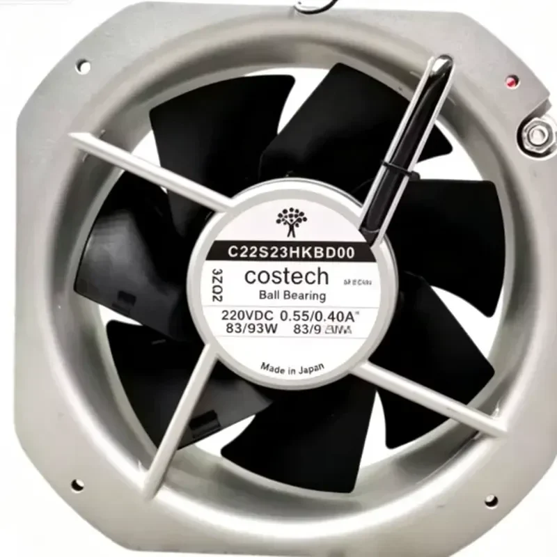 For COSTECH C22S23HKBD00 220V C22S12HKBD00 115V 22580 Full Metal Fan