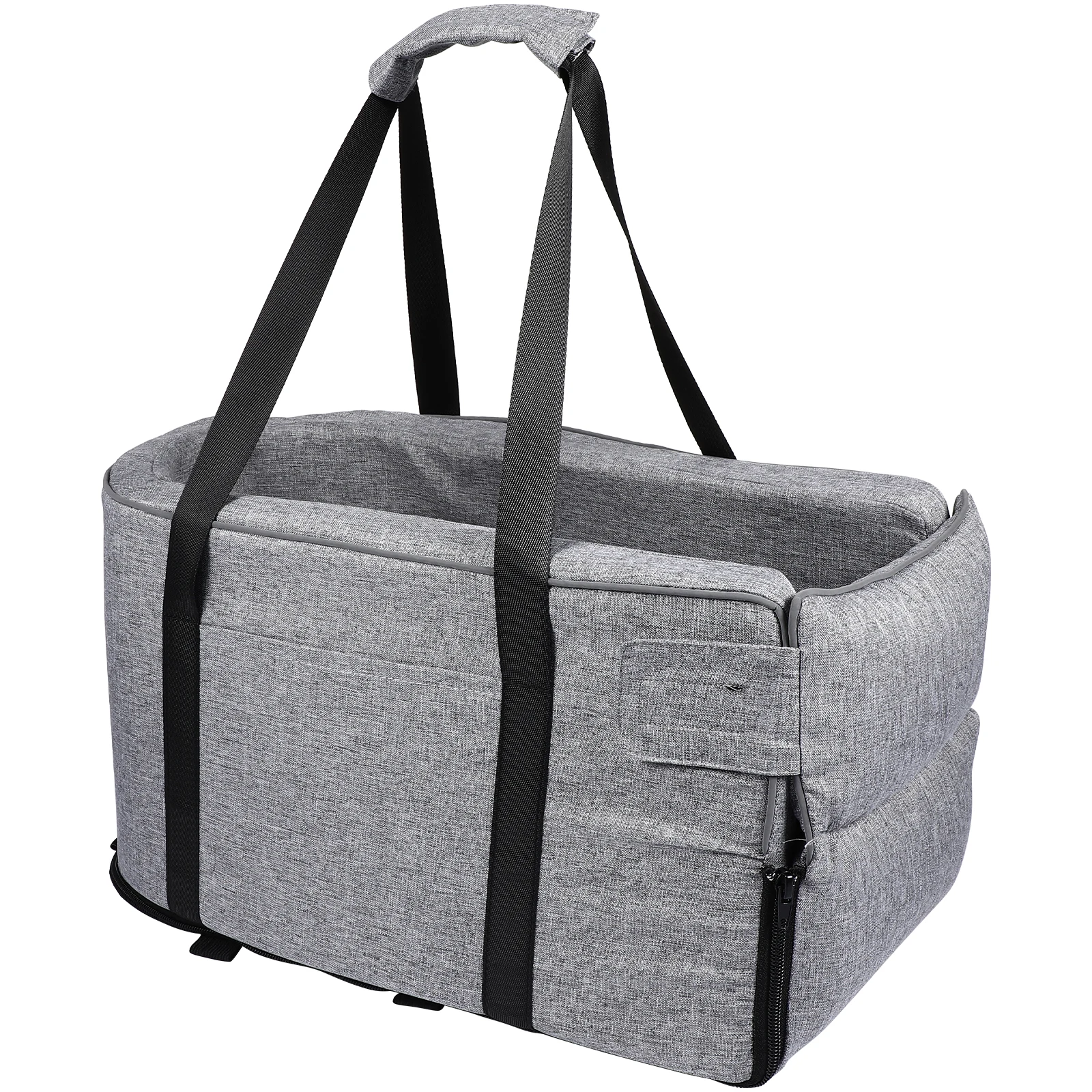 

Travel Large Small Dog Cage Cloth Handbag Gray Pet Seat Cover Console Dog Seat for Dogs