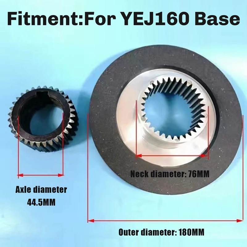 

180MM Electromagnetic Brake Motor Friction Brake Pads Brake Gear Discs Assembly For YEJ160 Base