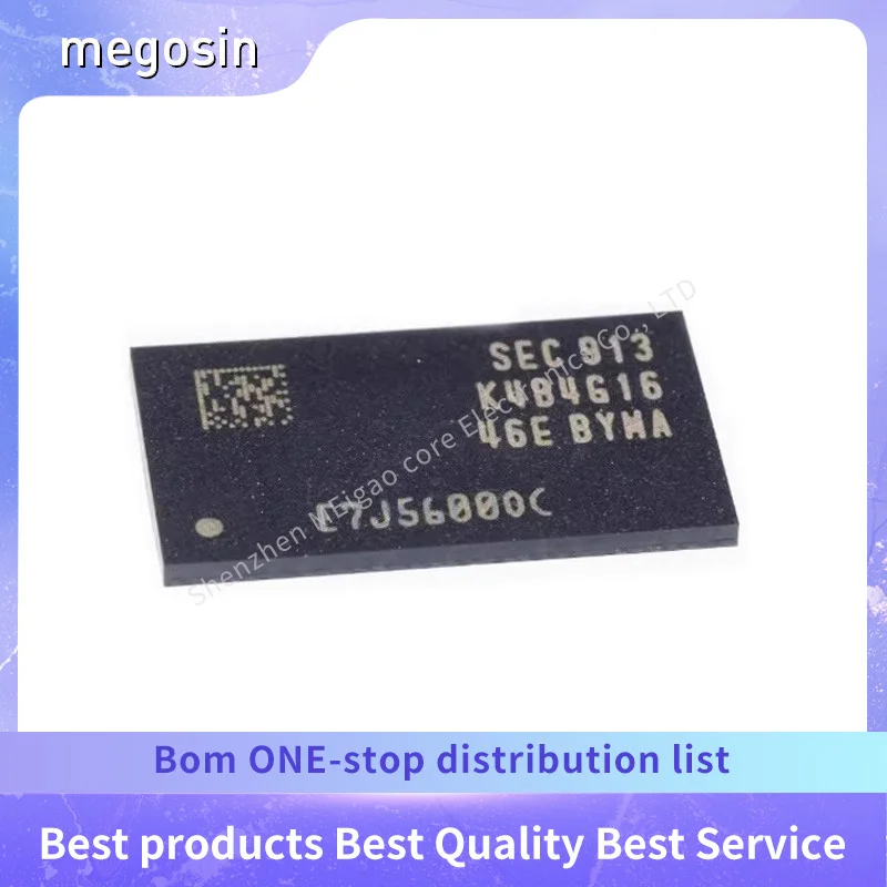 1PCS/LOT  K4B4G1646E-BYMA K4B4G1646E K4B4G16 46EBYMA BGA96 Memory chip IC