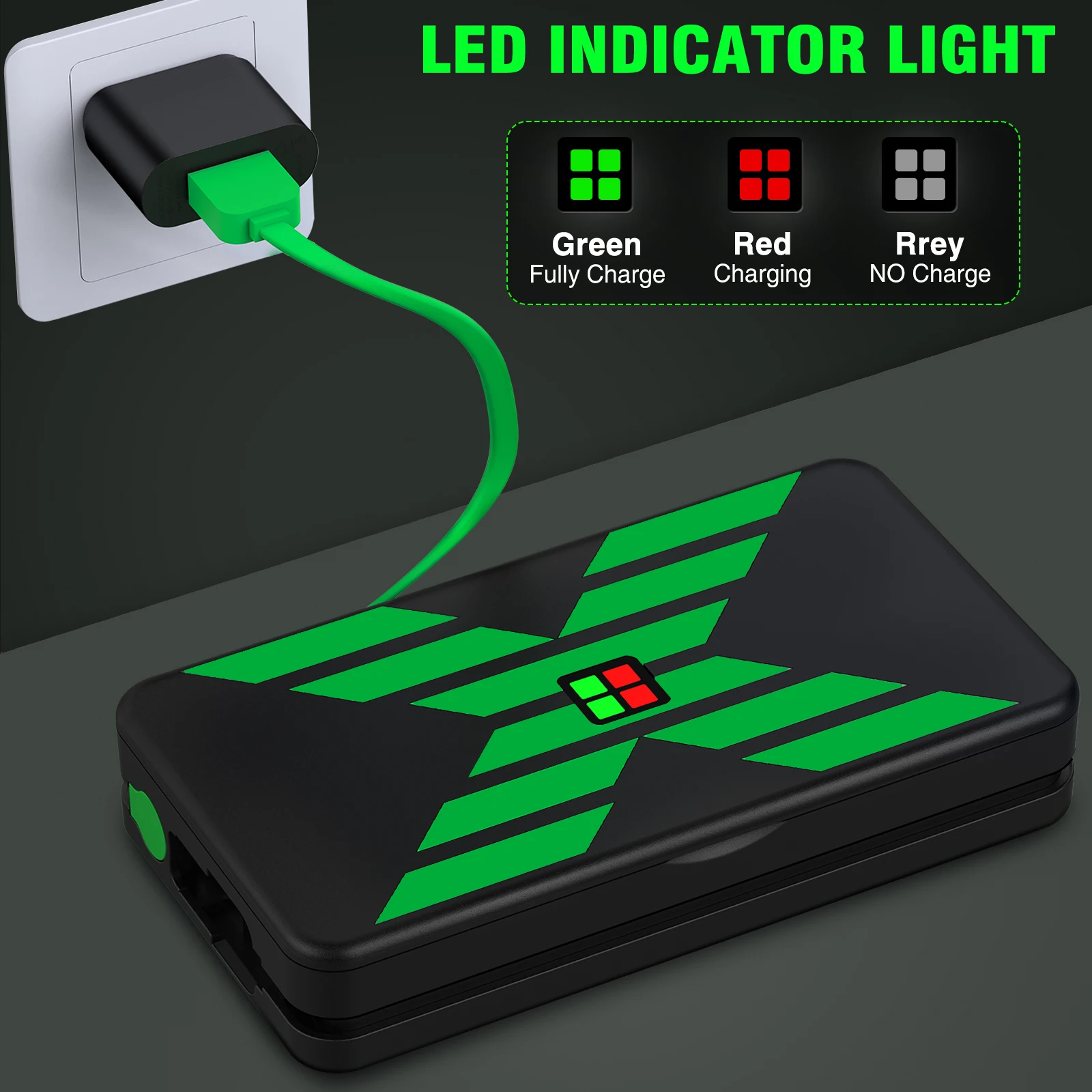 BEBONCOOL Rechargeable Battery Pack for Xbox One S/X/Elite Xbox Series S/X/Xbox One Controller 4X5520mWh Battery Charger