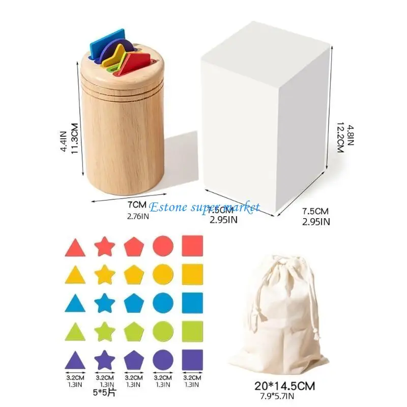 090B Color Cognitive Toy Kindergarten Fine Motor Skill Training Activity Toy