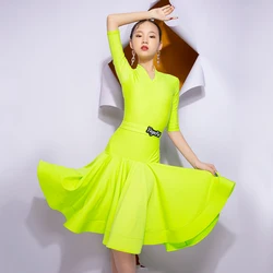Vennystyle Latin dance dress Women's professional national standard Latin dance dress children's Latin dress