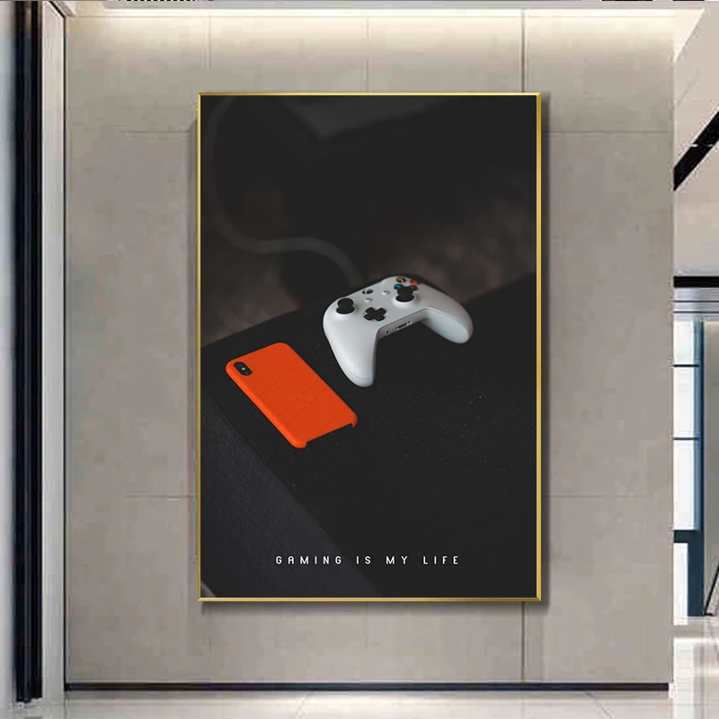 ملصق جهاز الألعاب الحديث ، Xbox ، SEGA ، وحدة التحكم والتحكم ، مطبوعات لوحة الألعاب ، لوحة حائط من قماش الكانفاس ، ديكور غرفة المنزل