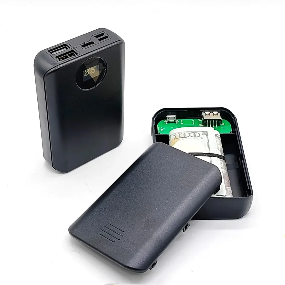 1PC Portable Mobile Power Storage Box Medicine Box Student Office Worker Hiding Money Artifact Spoof Safe Transfer