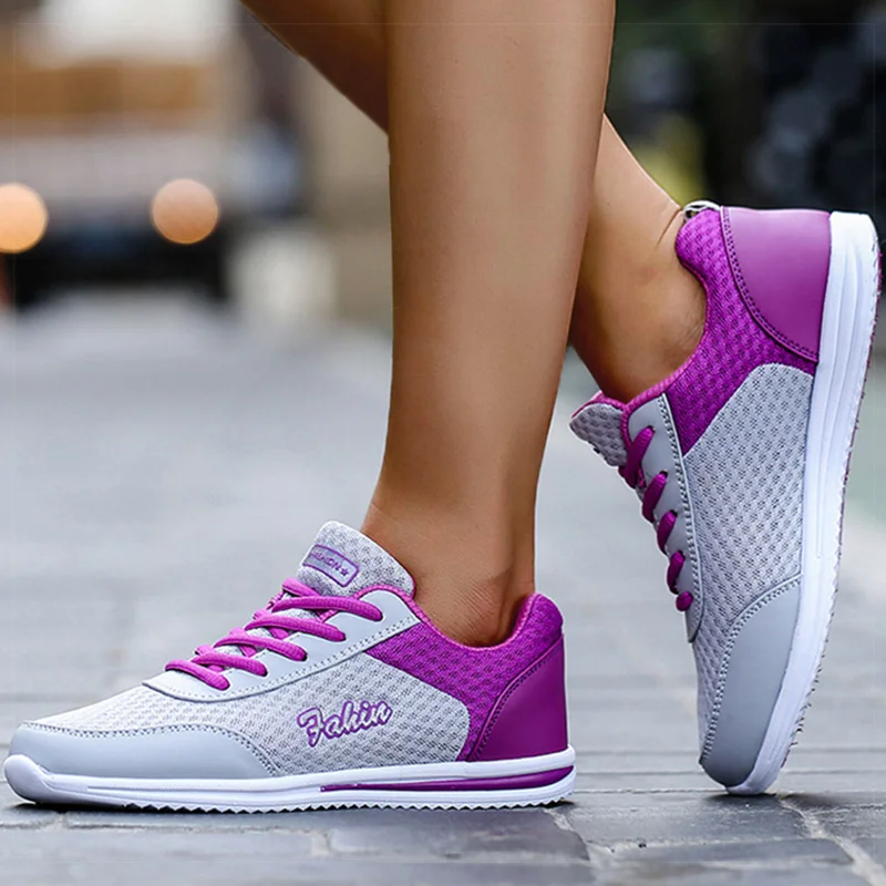 Chaussures de dehors Légères et Décontractées pour Femme, Baskets de Tennis et d\'Athlétisme, 2024