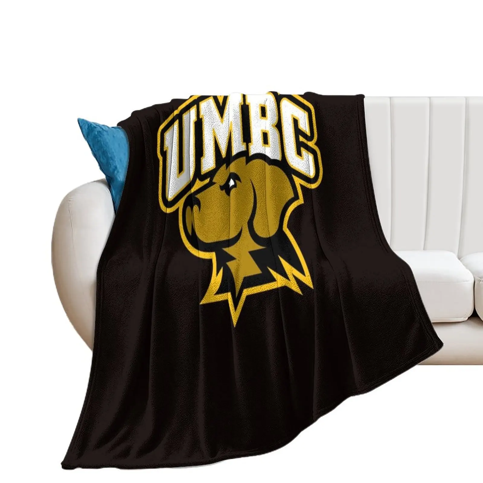 

The UMBC Logo Throw Blanket Multi-Purpose Flannel Fabric Blankets