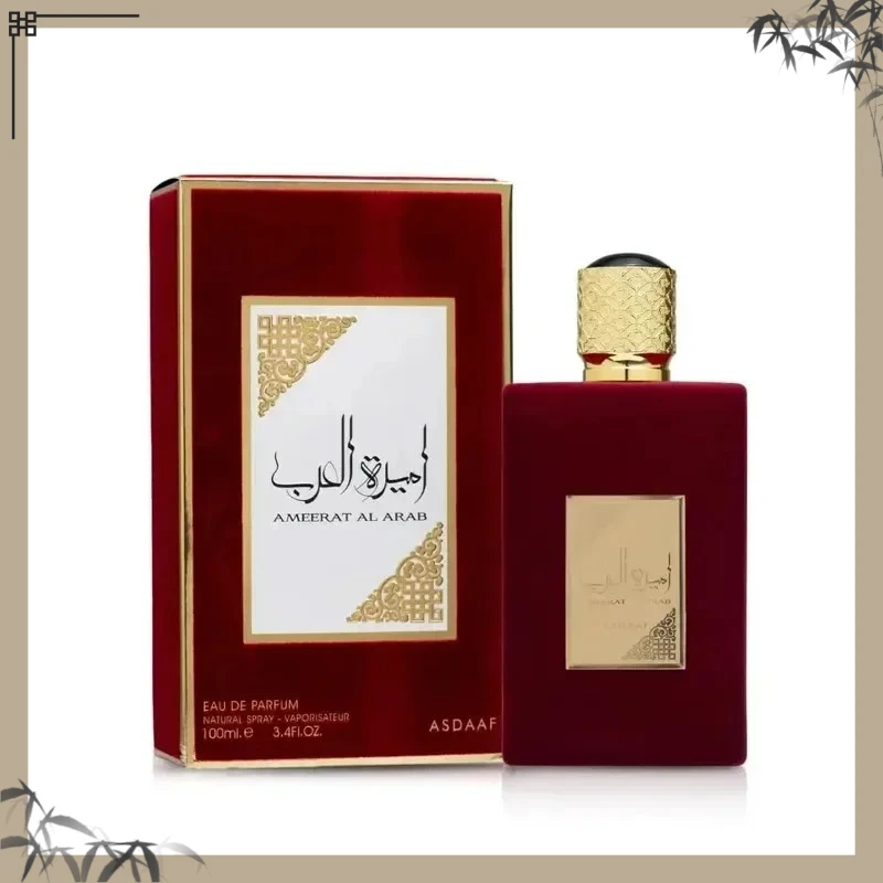 

100ml Arab Rose Eau De Parfum Lasting Luxury Perfumes Feminino Perfumes for Holiday Gifts Perfumes Aristocratic Perfume De Mujer