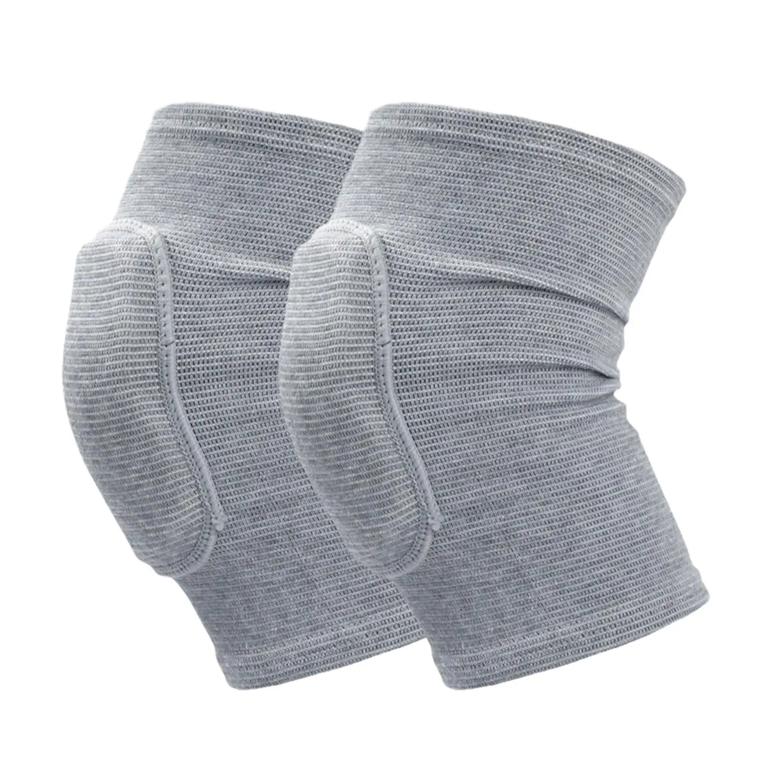 2pcs/set Sports Compression Knee Pads Elastic Knee Protector Thickened Sponge Knees Brace Support For Dancing Workout Training