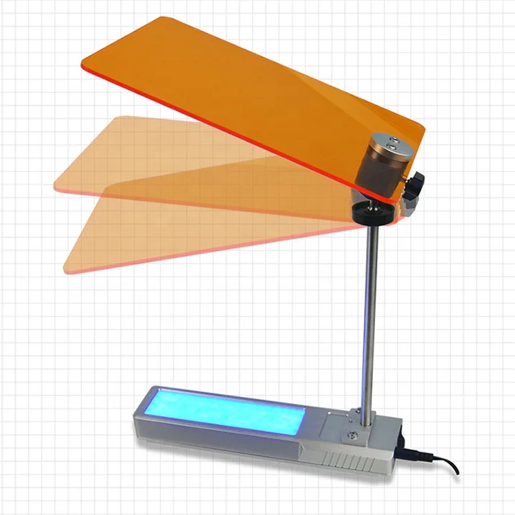 CHINCAN DUT-24 Blue Light Electrophoresis Monitor LED 122x35mm Electrophoresis Machine Can Cut Gel
