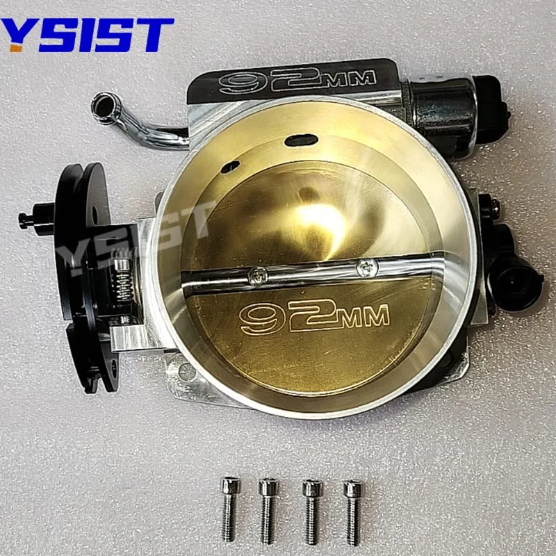 

92mm Throttle Body + TPS IAC Throttle Position Sensor Idle Air Control for engine: LS Style 4 bolt intake manifold