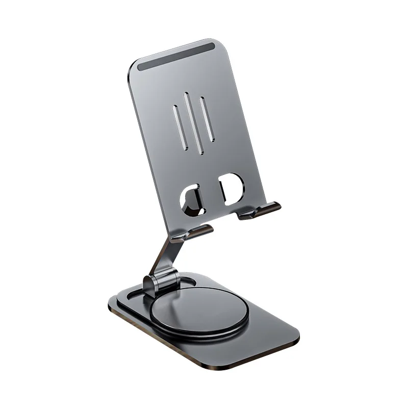 

Aluminum alloy mobile phone holder Desktop mobile phone holder Lazy portable foldable all-metal tablet