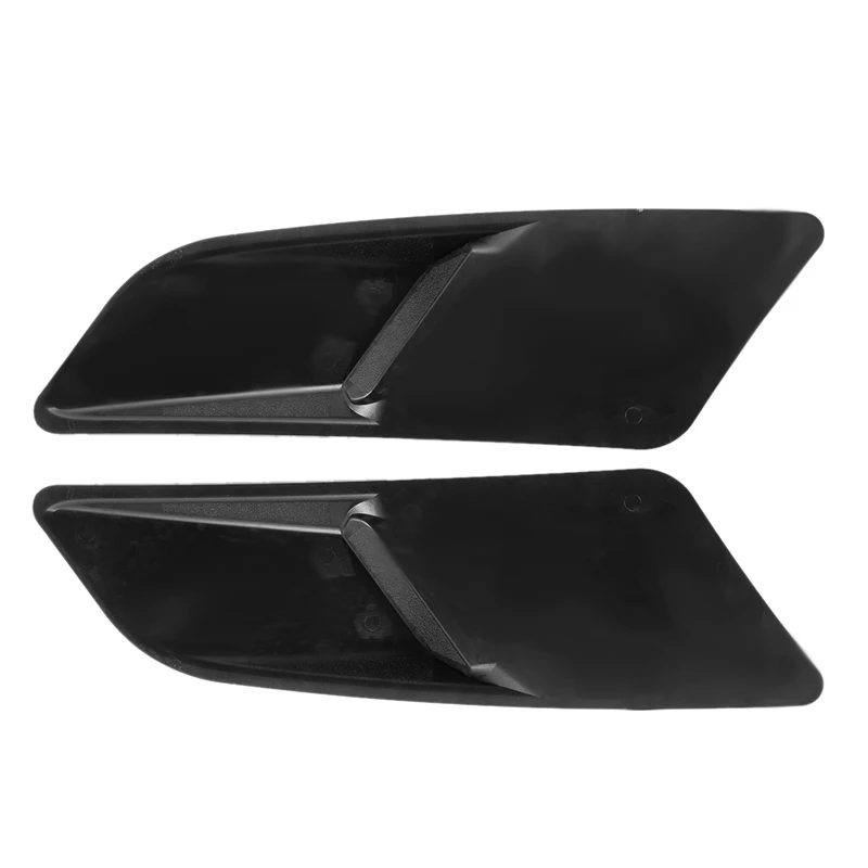 GT Style Car Front Hood Air Intake Trim Scoop Vent Guards Heat Hoods Cover Trim Panel For Ford Mustang 2015 2016 2017