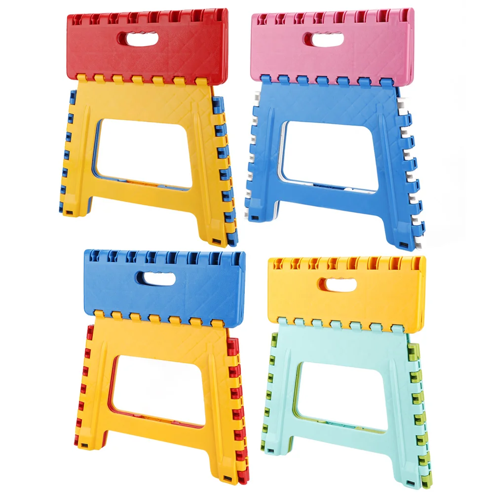 

Небольшой уличный табурет с противоскользящим ковриком, портативный детский складной табурет, суперпрочный, для гостиной, кабинета