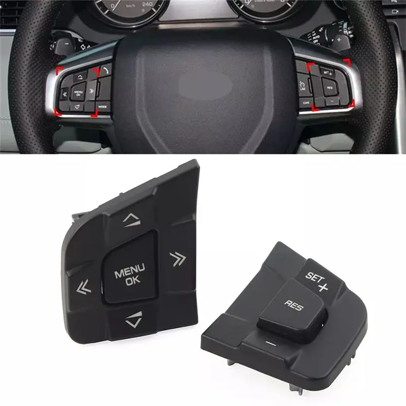 A21E-LR095537 LR095540 Car Steering Wheel Multifunction Switch Button For Land Rover Discovery Sport For Jaguar XE XF 15-2019 view 2
