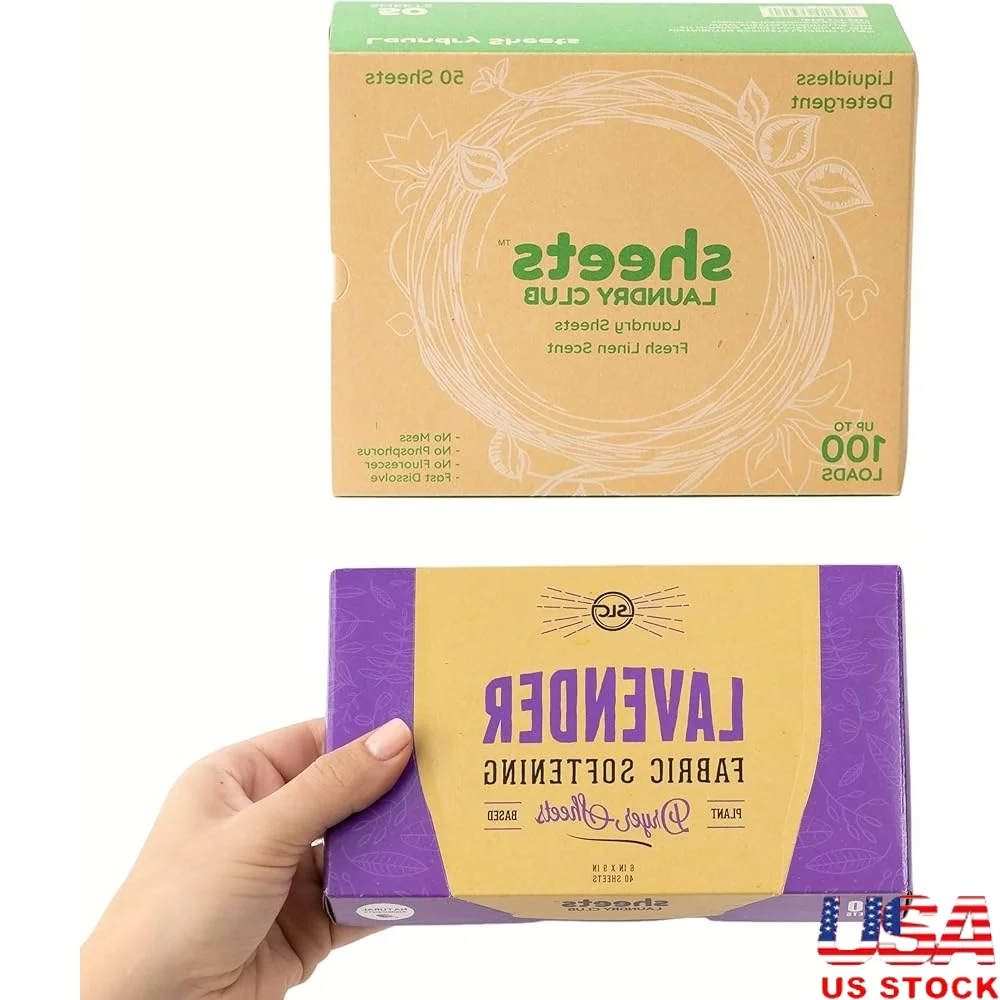 

Листы для моющего средства для свежего льна, 50 шт., простыни для сушки лаванды, безжидкостный смягчитель для белья, экологически чистый, безопасный для удаления пятен