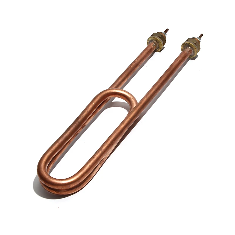 

LUJINXUN 220V/380V Double U Heating Element for Rice Cabinet Copper Water Heaters Element 2KW/3KW/4KW Heating Pipe