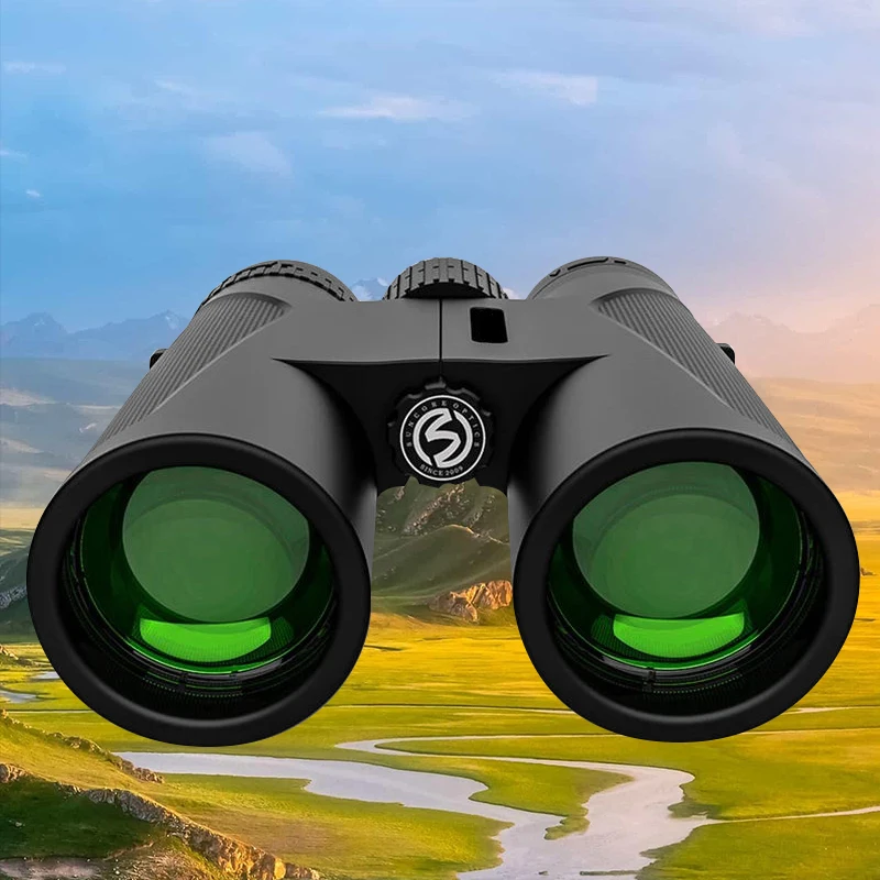 

Binoculars Telescope 10X42 High Magnification Portable IPX4 Waterproof HD Bak4 Prism for Mountain Climbing Hunting Hiking Sports