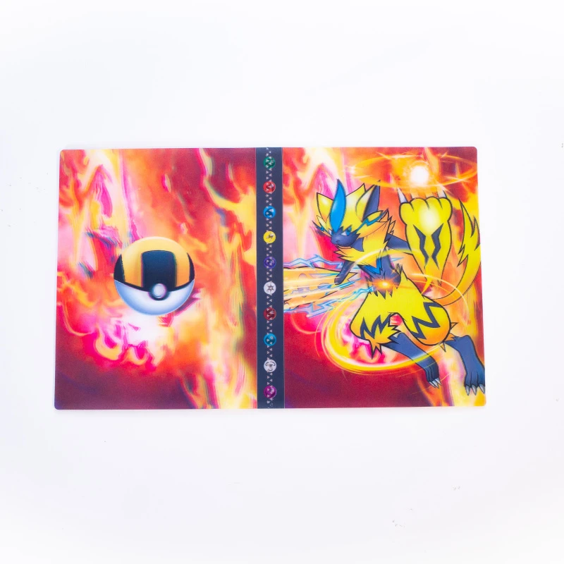 240 stuks Charizard Mewtwo houder map collectie map kaarthulzen beschermer notitieboekje Pokemon album kaart opbergboek display
