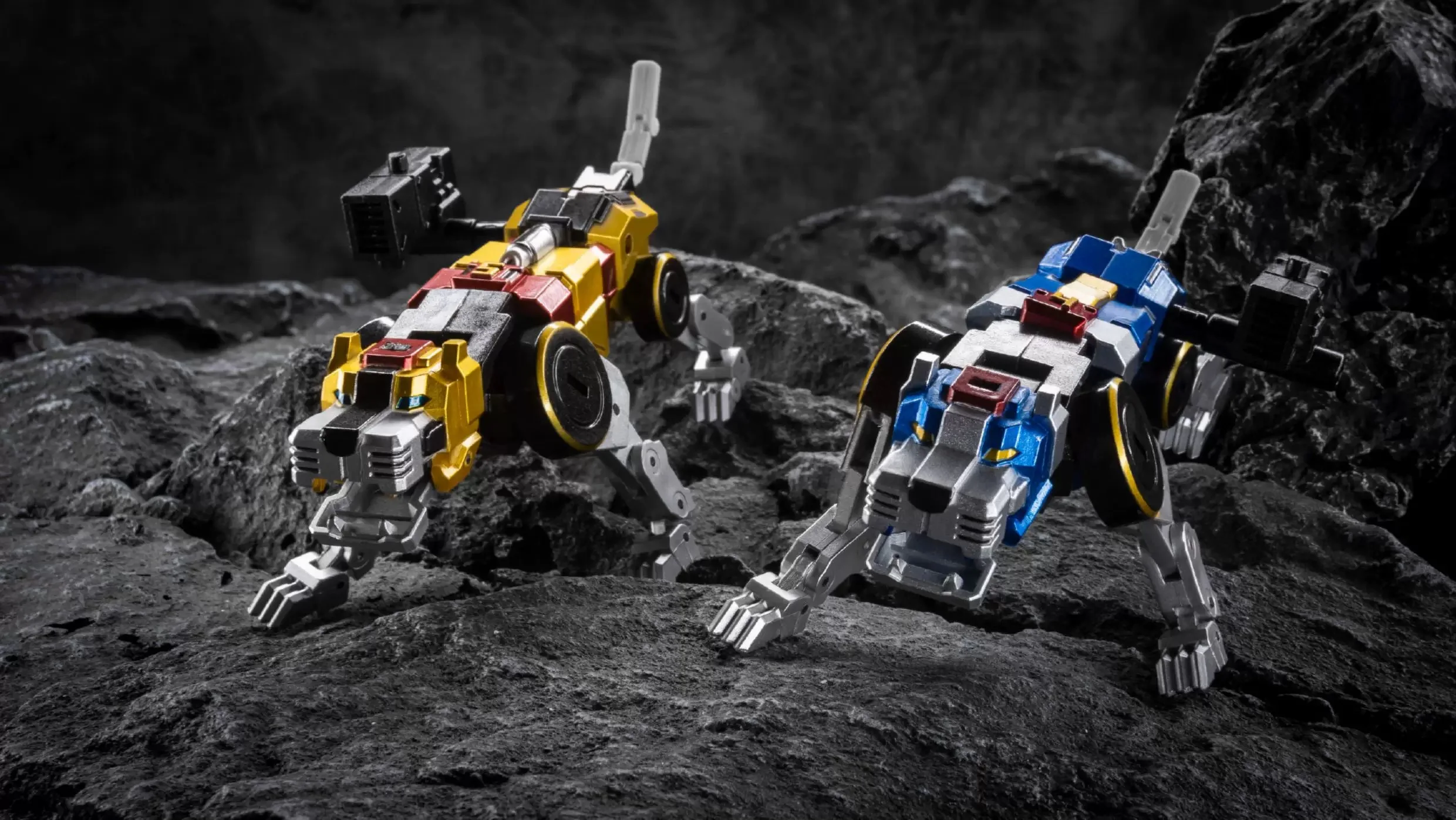 Transformation Lucky Cat Micro Cosmos MC-01S Elvis Voltron Metallic Version Set of 5 Reissue Action Figure