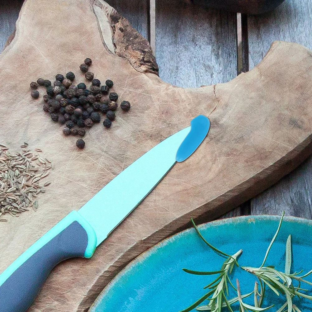 25pcs Household Blades Protectors Kitchen Cutter Tips Covers Universal Anti-Scratch Wear-Resistant Knife Safety Guard For