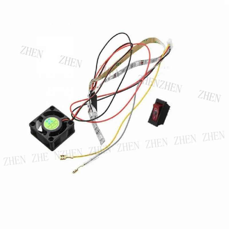 Y 5-Pin Power Adapter Cable Switch LED Strip Cooling Fan For Pandora Box Series G