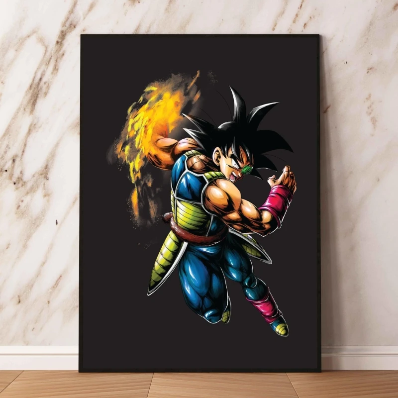 Goku Anime Posters Comics Pictures Decor Gifts Wall Art Classic Prints and Prints Hanging Home Room Painting Decorative