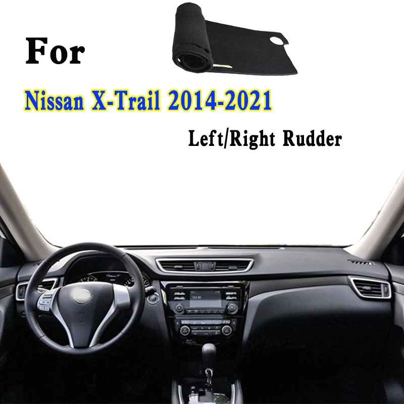 

For 2014-2021 Nissan X Trail T32 Car-Styling Dashmat Dashboard Cover Instrument Panel Insulation Protective Pad Ornaments