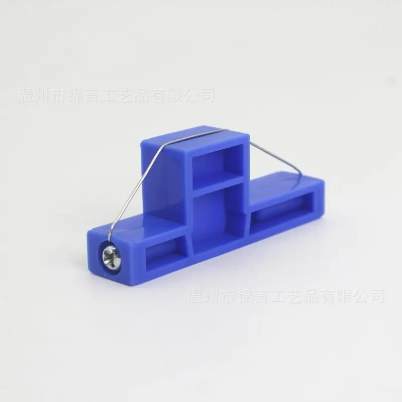 

E8BD T-shaped Clay Trim Model Tool Sculpture Wire Miter Ceramic Beveling Cutter Stitching Mud Finishing Crafting Accessories