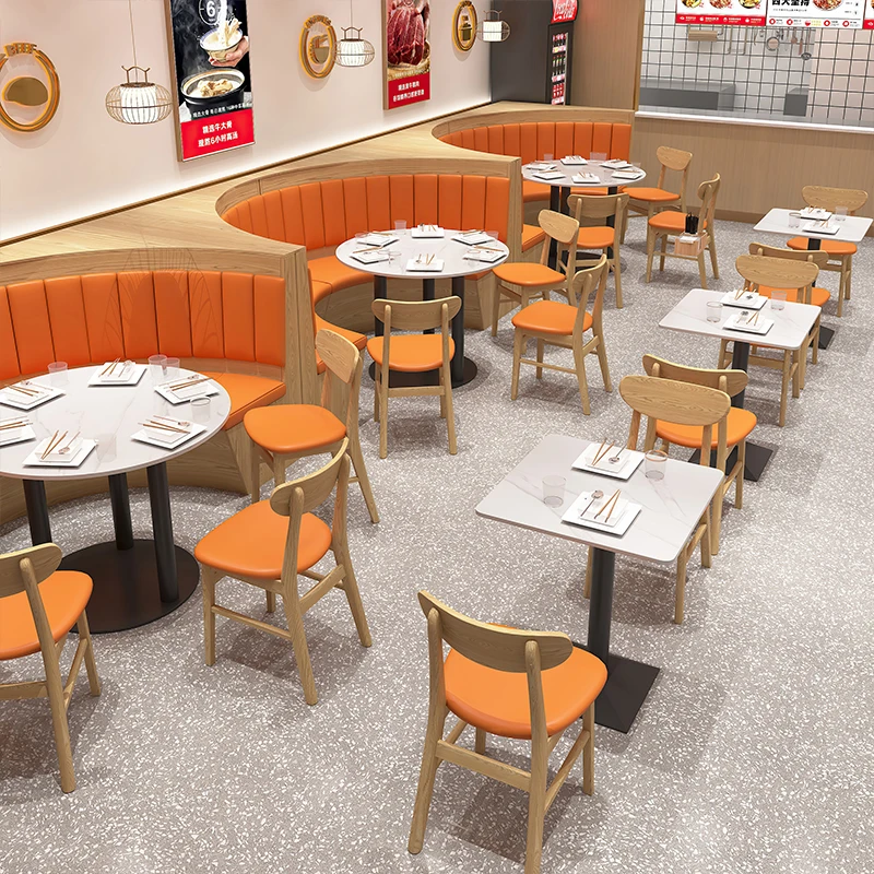 Canteen Restaurant Card Seat BBQ Hot Pot Fast Food Snacks Hamburger Japanese Restaurant Noodles