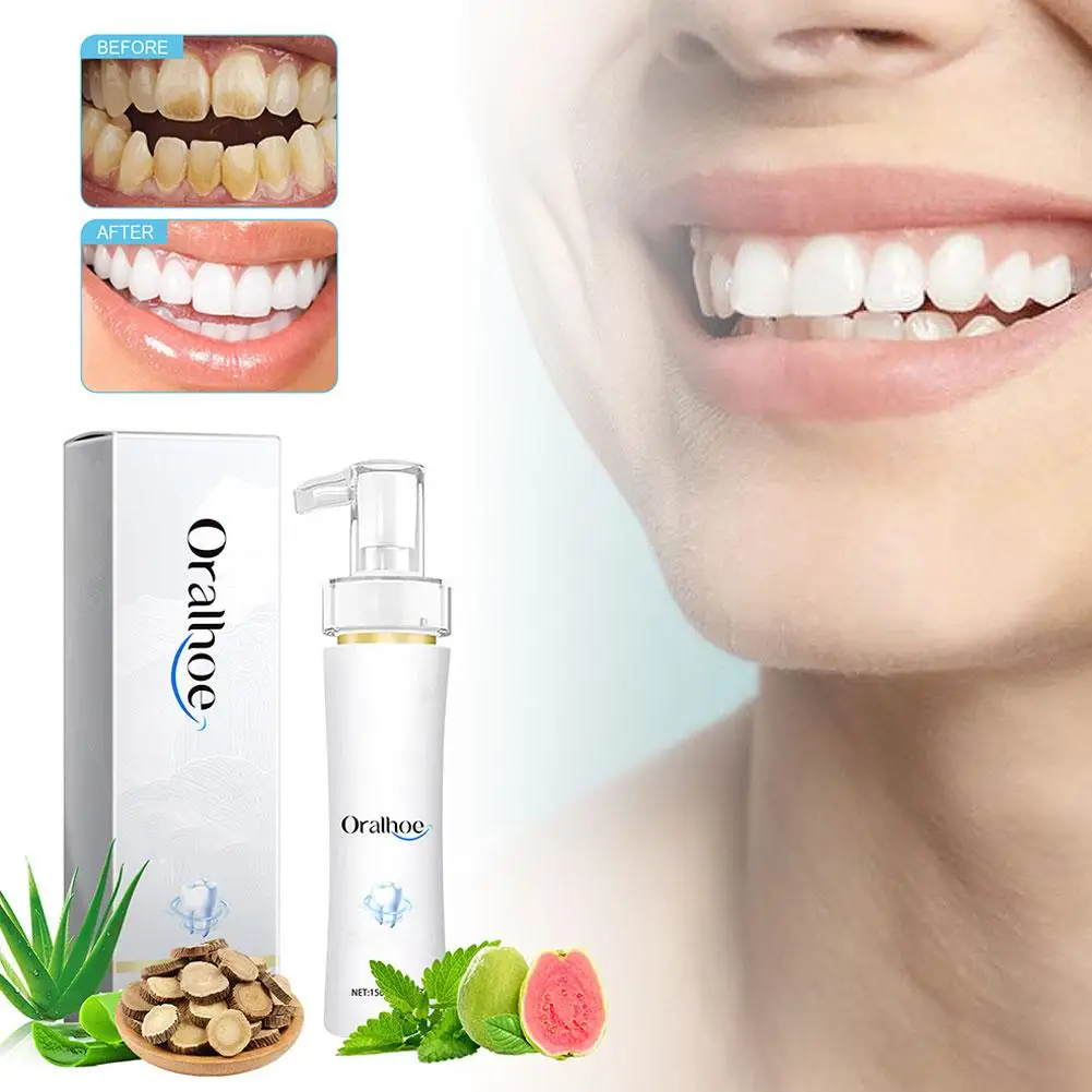 120g Probiotics Teeth Whitening Toothpaste Remove Plaque Decay New Oral The Clean And Care Toothpaste Tooth Tartar Mouth U6o4