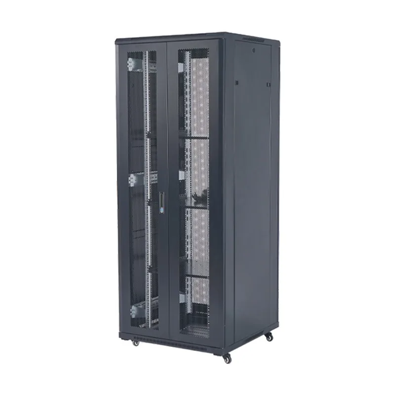 Server cabinet wide cable slot communication equipment switch box weak current cabinet
