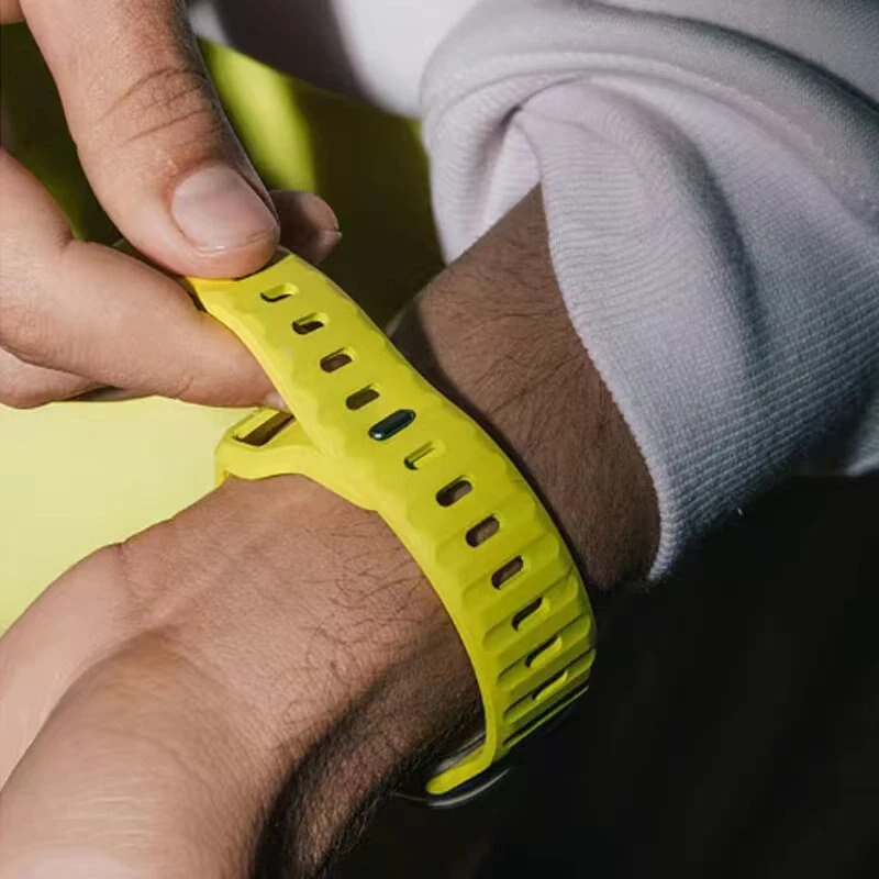 الأشرطة الرياضية ل سوار ساعة يد آبل 38 40 41 42 مللي متر 44 45 49 مللي متر لينة سيليكون حزام سوار iWatch سلسلة الترا SE 9 8 7 6 5 4 3 2 1