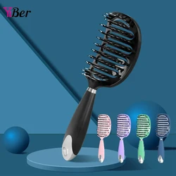 Hair Comb Anti-Static Hairbush Hair Scalp Massage Comb Women Wet Curly Detangle Hair Brush Anti-Frizz Brush Styling Tools