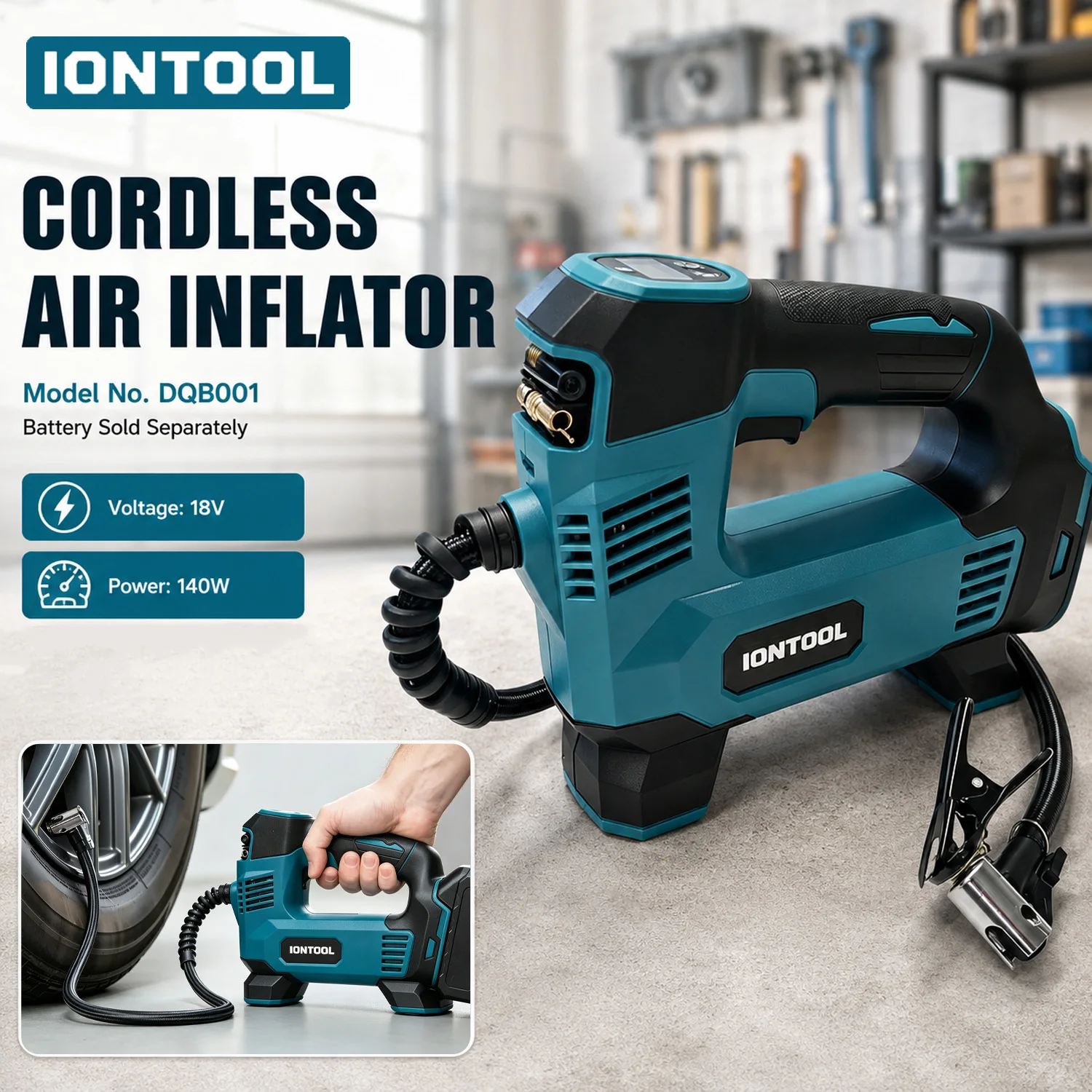 compresseur-d'air-sans-fil-portatif-iontool-pour-l'entretien-des-pneus-de-vehicules-le-gonflage-des-ballons-de-velo-et-les-travaux-d'urgence-en-exterieur