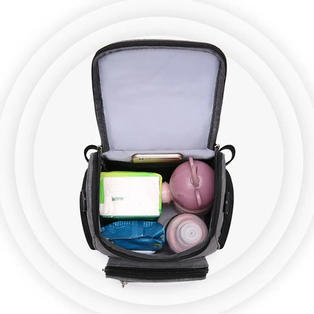 

Сумка на плечо для мамы с несколькими карманами, артефакт для коляски, многофункциональная подвесная сумка для хранения коляски, удобное хранение