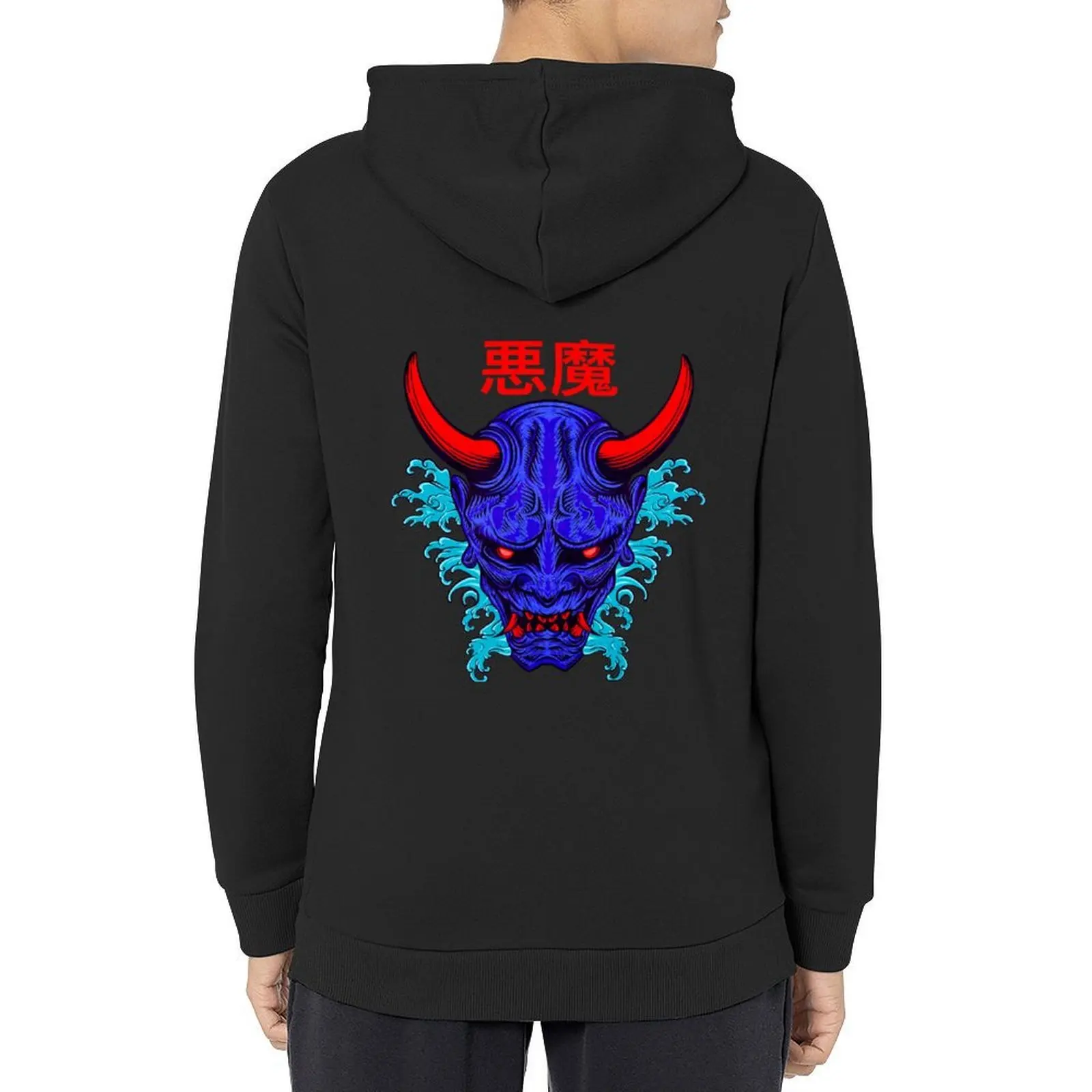

Japanese Mythology - ONI Hoodie japanese style mens clothes men's autumn clothes men clothing designer hoodies