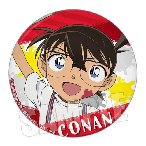 Lencana Detektif Conan Akai Shuichi Amuro Tooru Haibara Ai Hattori Heiji Bros Anime Stok Tersedia T