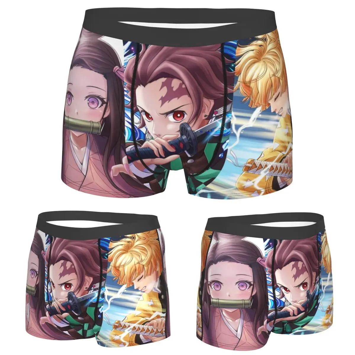 

Boxer Underpants Shorts Demon Slayer Panties Men's Comfortable Underwear for Homme Man Boyfriend Gifts
