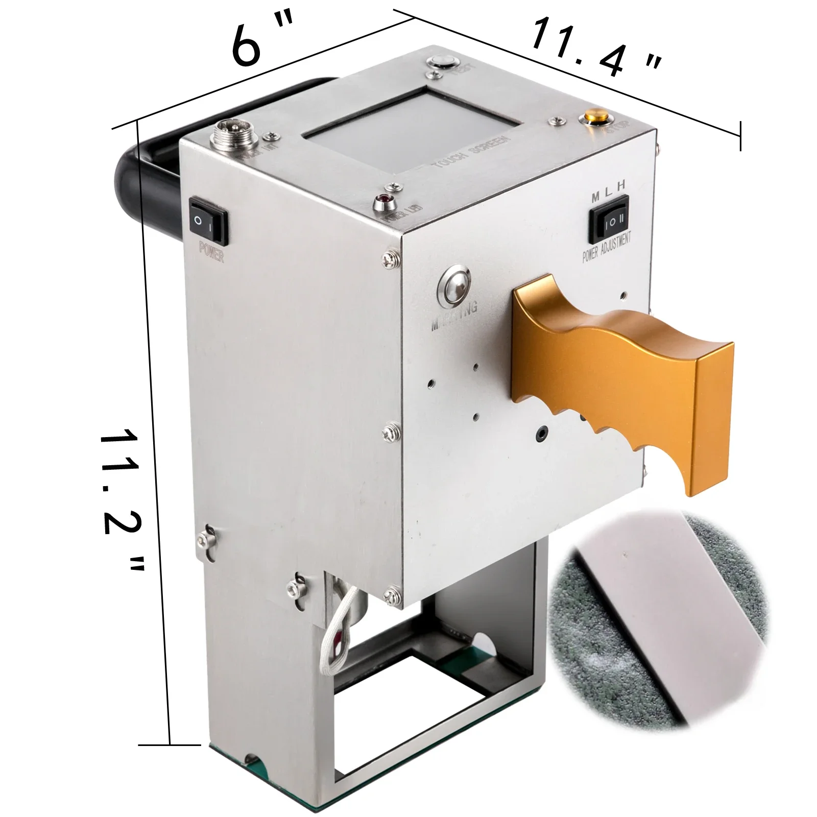 Nameplate Marker Electric Marker 70 x 20 mm Pump