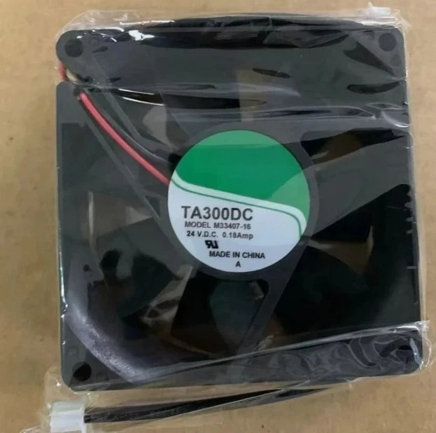 

Brand New Original 8CM TA300DC M33407-16 8025 24v 0.18a 2Wire cooling fan 80MM 80x80x25MM Fast delivery