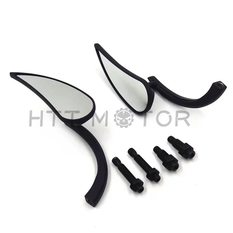 Motorcycle Parts Teardrop Rad II Rearview Mirror For Harley Davidson Street Sportster Cruiser