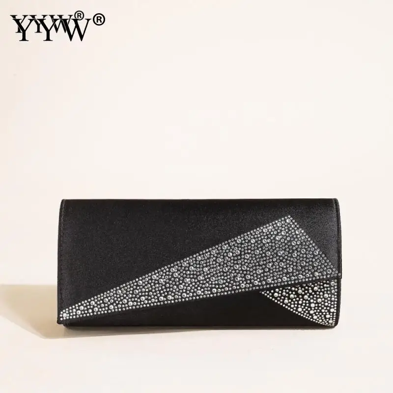 Fashion Diamond Evening Clutch Bag for Women Wedding Brand Party Banquet Glitter Bag Handbag Shoulder Bag Chain Bolsas Mujer