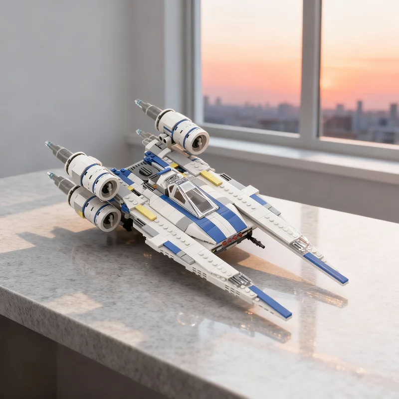 

707pcs MOC Star Battle Model Building Blocks Construction Christmas Gifts Assemble DIY Toy Creative Brick Kids Idea Education